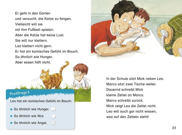 Produktbild: Duden Leseprofi &ndash; Lustige Erstlesegeschichten f&uuml;r Jungs, 2. Klasse (Doppelband)