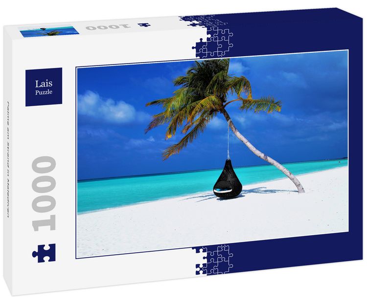 Produktbild: Lais Puzzle Palme am Strand in Malediven 1000 Teile