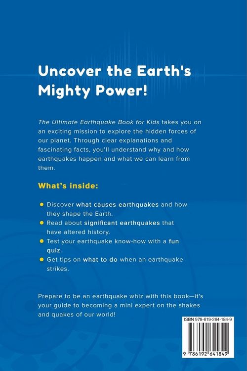 Produktbild: Earthquakes The Ultimate Earthquake Book for Kids