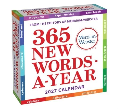Produktbild: Merriam-Webster's 365 New Words-A-Year 2027 Day-To-Day Calendar