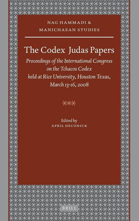 Produktbild: The Codex Judas Papers