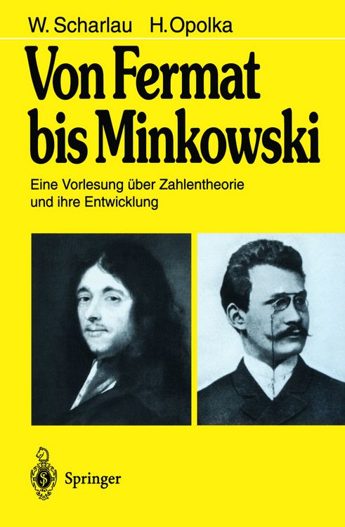 Produktbild: Von Fermat bis Minkowski