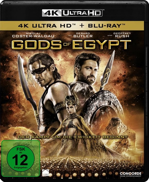 Produktbild: Gods Of Egypt (4K Ultra HD) (+ Blu-ray)