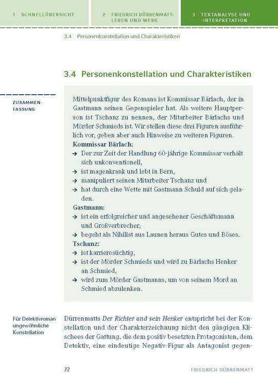 Produktbild: Der Richter und sein Henker von Friedrich D&uuml;rrenmatt