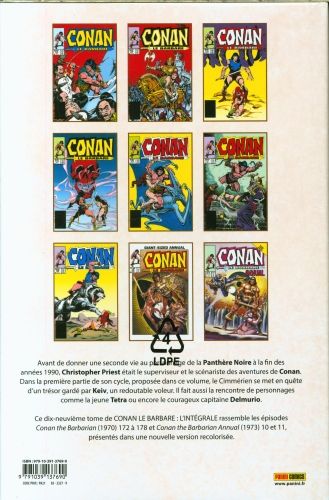 Produktbild: Conan le barbare : l'int&eacute;grale. 1985-1986