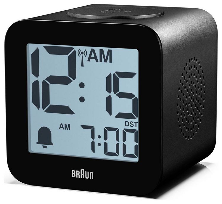Produktbild: Braun 60077 Wecker Schwarz Gro&szlig;es Display