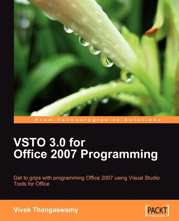 Produktbild: VSTO 3.0 for Office 2007 Programming