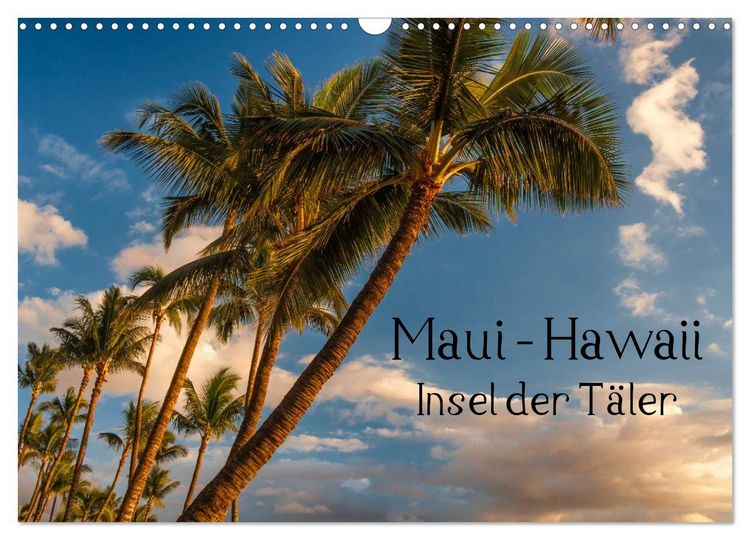 Produktbild: Maui Hawaii - Insel der T&auml;ler (Wandkalender 2026 DIN A3 quer), CALVENDO Monatskalender