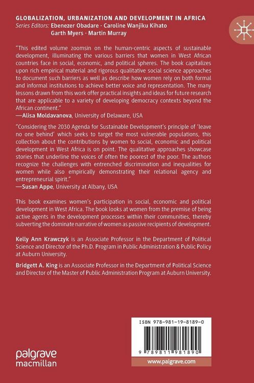 Produktbild: Women&rsquo;s Contributions to Development in West Africa