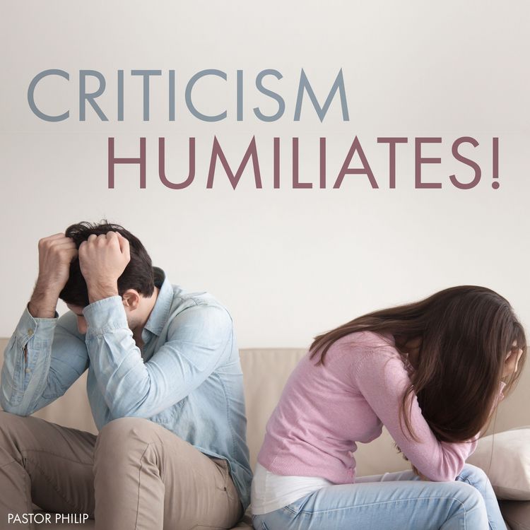 Produktbild: Criticism Humiliates!