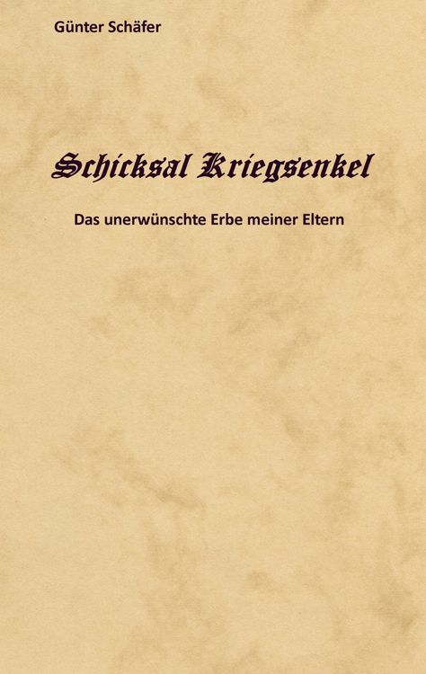 Produktbild: Schicksal Kriegsenkel