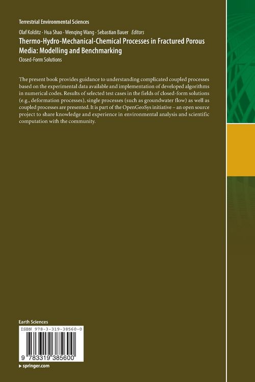 Produktbild: Thermo-Hydro-Mechanical-Chemical Processes in Fractured Porous Media: Modelling and Benchmarking