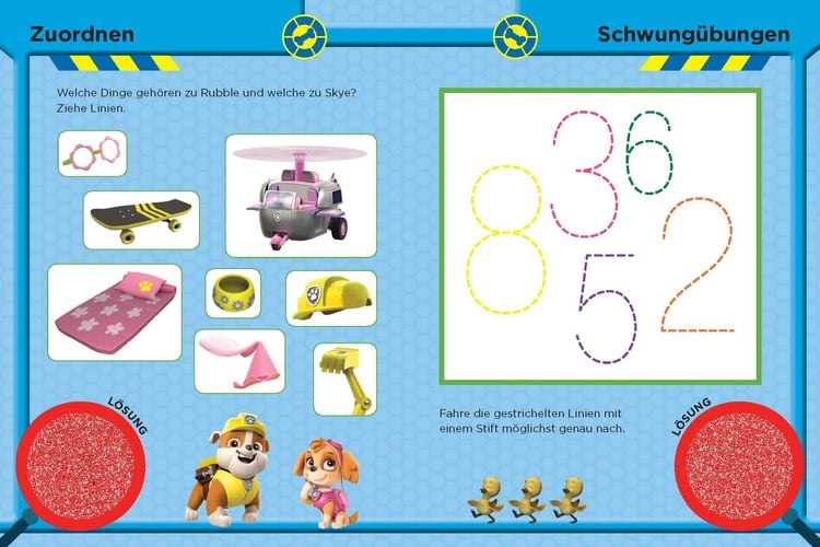 Produktbild: PAW Patrol Mein Lernspielbuch mit L&ouml;selupe