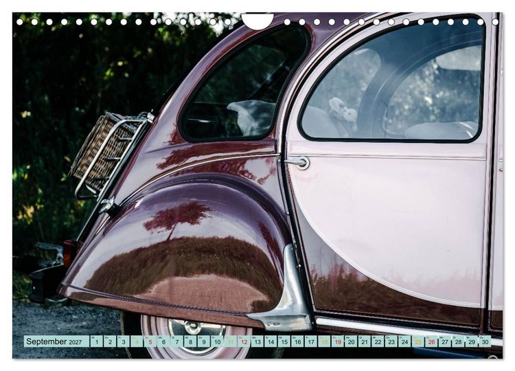Produktbild: Citro&euml;n 2CV im Detail (Wandkalender 2027 DIN A4 quer), CALVENDO Monatskalender