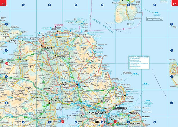 Produktbild: Road Atlas Ireland