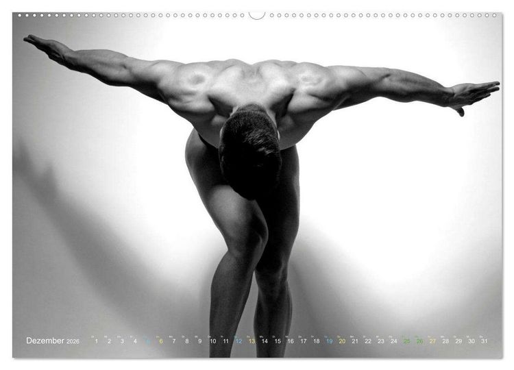 Produktbild: M&auml;nner... backview (Wandkalender 2026 DIN A2 quer), CALVENDO Monatskalender