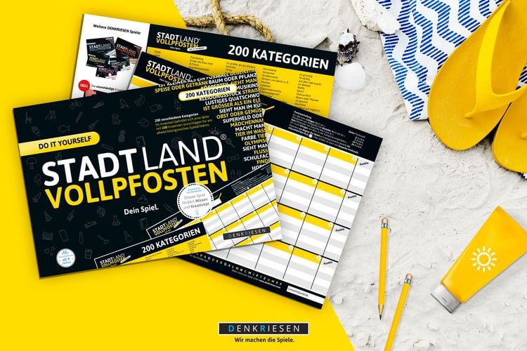 Produktbild: Denkriesen - Stadt Land Vollpfosten&reg; Do It Yourself Edition &ndash; "Dein Spiel."