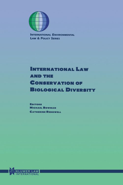 Produktbild: International Law and the Conservation of Biological Diversity