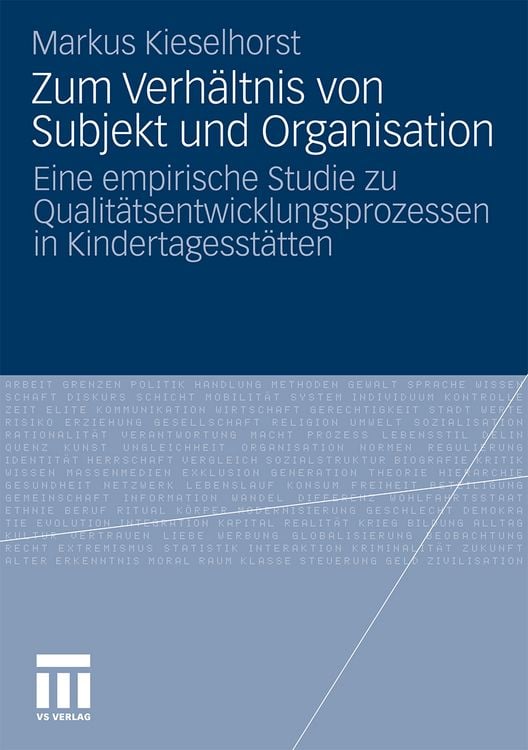 Produktbild: Zum Verh&auml;ltnis von Subjekt und Organisation