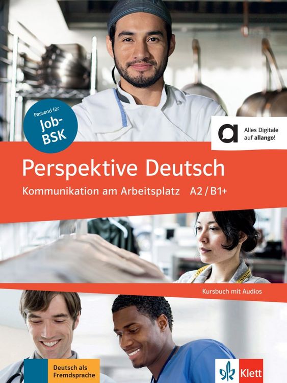 Produktbild: Perspektive Deutsch. Kommunikation am Arbeitsplatz. Kursbuch mit Audio-CD