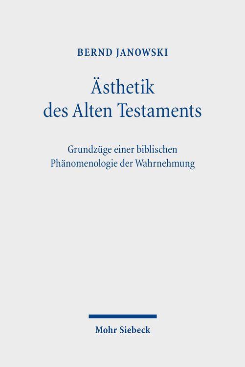 Produktbild: &Auml;sthetik des Alten Testaments
