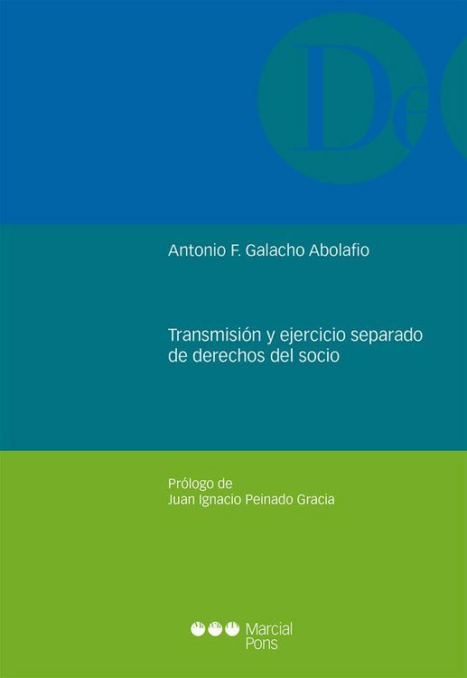 Produktbild: Transmisi&oacute;n y ejercicio separado de derecho del socio