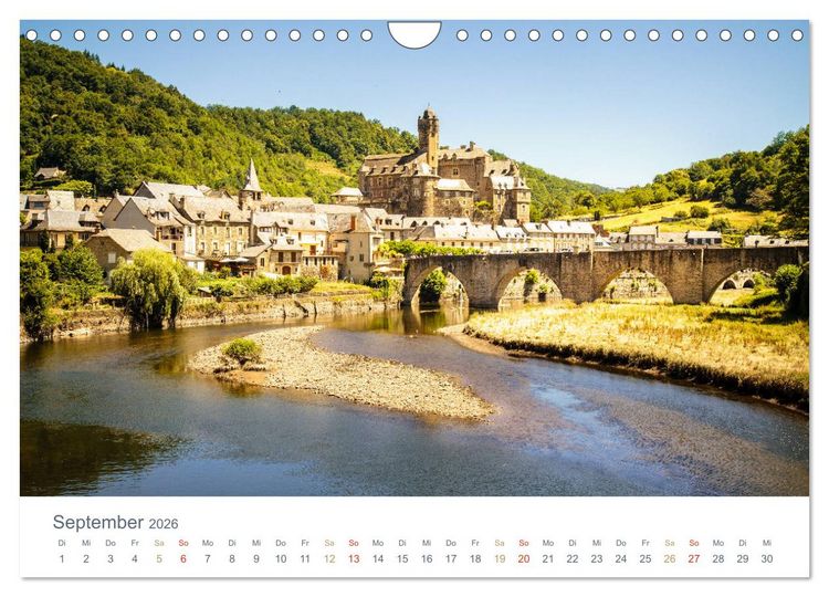 Produktbild: Malerisches Frankreich (Wandkalender 2026 DIN A4 quer), CALVENDO Monatskalender