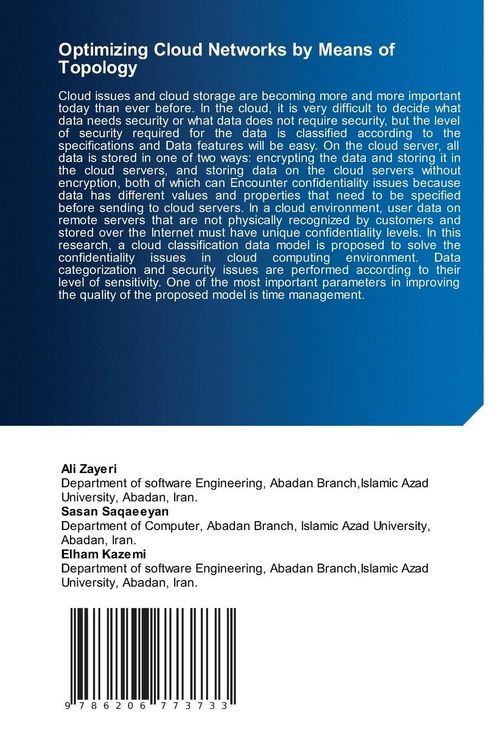 Produktbild: Optimizing Cloud Networks by Means of Topology