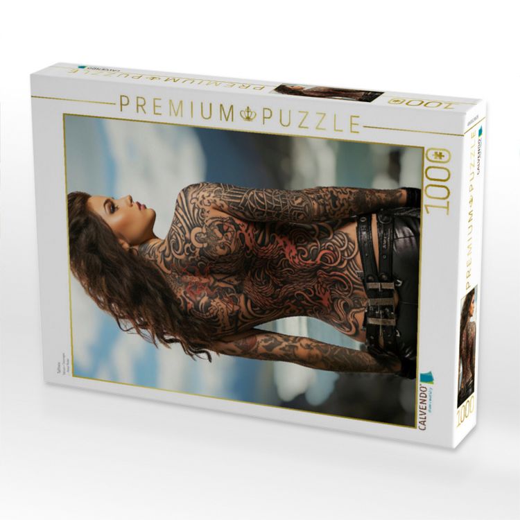 Produktbild: CALVENDO Puzzle Tattoos | 1000 Teile Lege-Gr&ouml;&szlig;e 64x48cm Foto-Puzzle f&uuml;r gl&uuml;ckliche Stunden