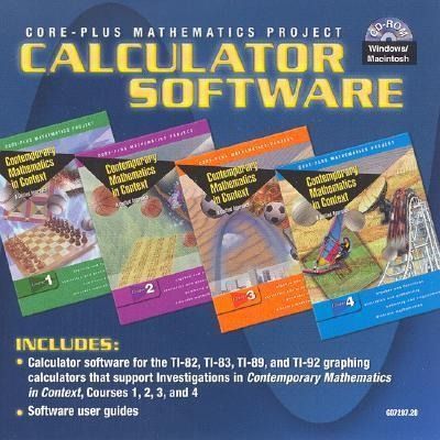 Produktbild: Contemporary Mathematics in Context: A Unified Approach, Courses 1-4, Calculator Software and Guide