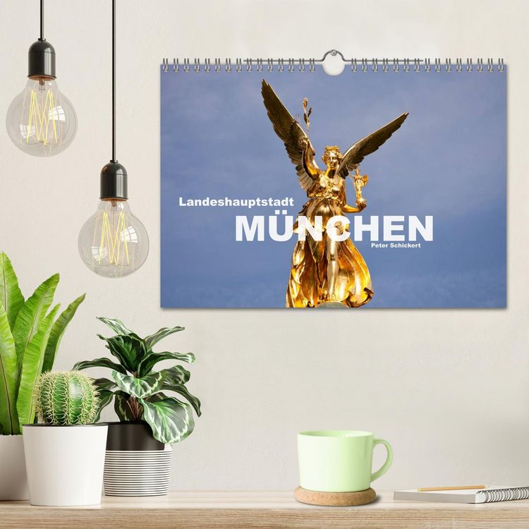 Produktbild: Landeshauptstadt M&uuml;nchen (Wandkalender 2026 DIN A4 quer), CALVENDO Monatskalender
