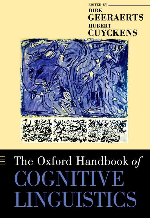 Produktbild: The Oxford Handbook of Cognitive Linguistics