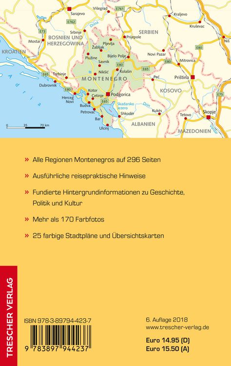 Produktbild: Reisef&uuml;hrer Montenegro