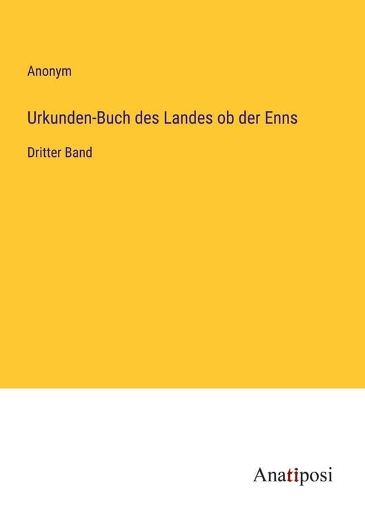 Produktbild: Urkunden-Buch des Landes ob der Enns