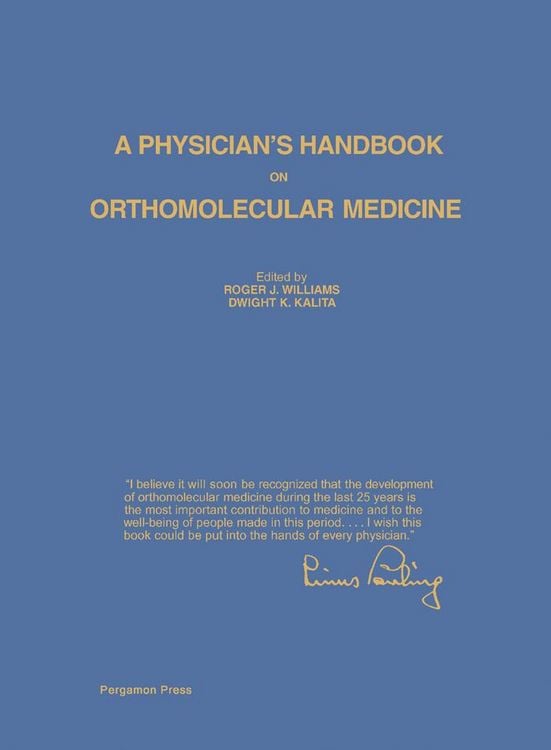 Produktbild: A Physician's Handbook on Orthomolecular Medicine