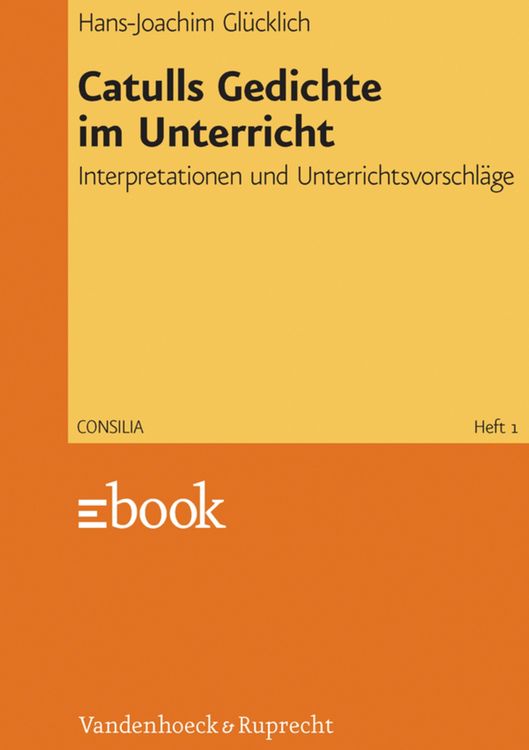 Produktbild: Catulls Gedichte im Unterricht