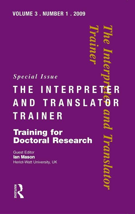 Produktbild: Training for Doctoral Research