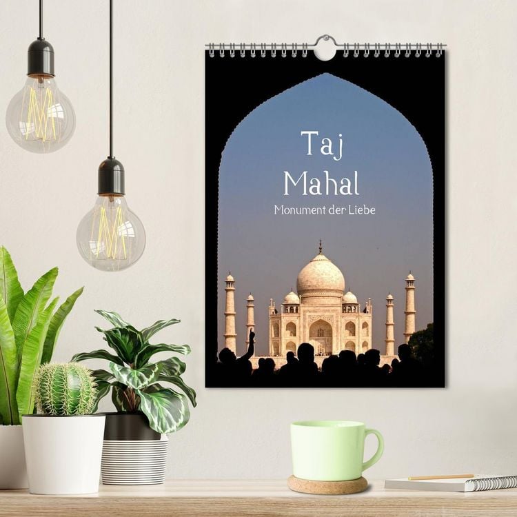Produktbild: Taj Mahal - Monument der Liebe (Wandkalender 2026 DIN A4 hoch), CALVENDO Monatskalender