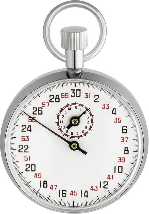 Produktbild: TFA Dostmann 38.1021 Stoppuhr analog Silber