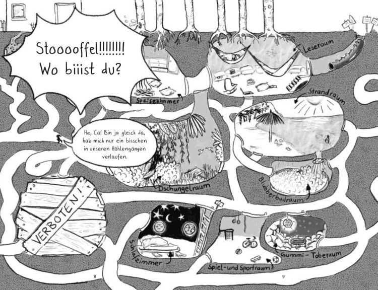 Produktbild: Unter Wasser. Ein Comicroman. Garantiert ohne Liebeskitsch