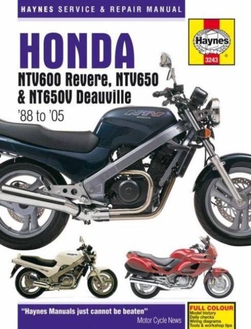 Produktbild: Honda NTV600 Revere, NTV650 & NTV650V Deauville (88-05)