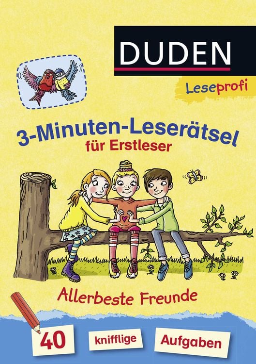 Bild vom Artikel Duden Leseprofi – 3-Minuten-Leserätsel für Erstleser: Allerbeste Freunde vom Autor Susanna Moll