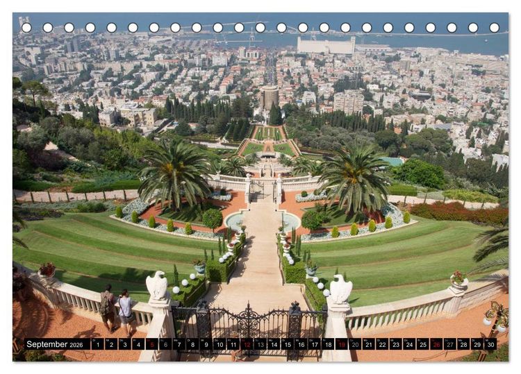 Produktbild: Israel Heute (Tischkalender 2026 DIN A5 quer), CALVENDO Monatskalender