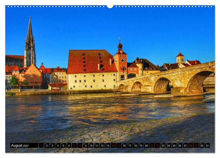 Produktbild: DEUTSCHLAND. Du bist so sch&ouml;n (hochwertiger Premium Wandkalender 2027 DIN A2 quer), Kunstdruck in Hochglanz