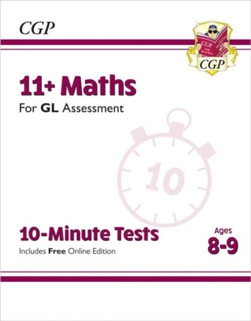 Produktbild: 11+ GL 10-Minute Tests: Maths - Ages 8-9 (with Online Edition)