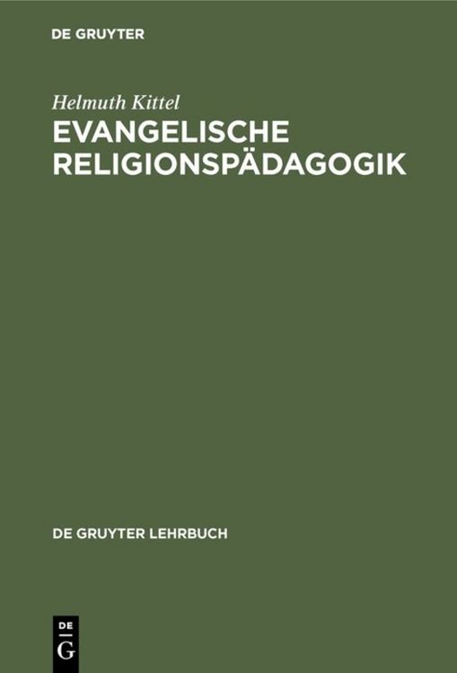 Produktbild: Evangelische Religionsp&auml;dagogik