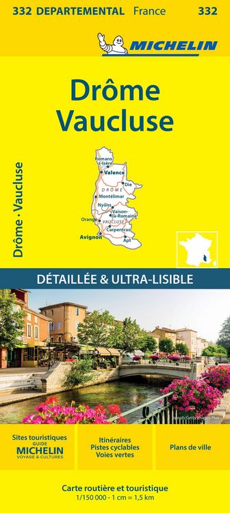 Produktbild: Drome Vaucluse - Michelin Local Map 332