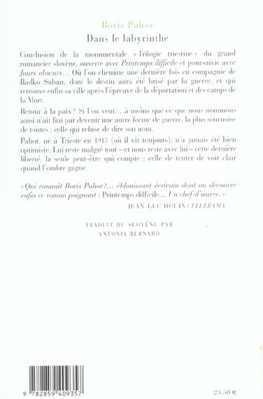 Produktbild: Dans le labyrinthe