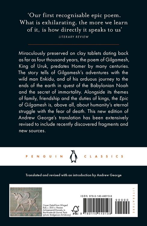 Produktbild: The Epic of Gilgamesh