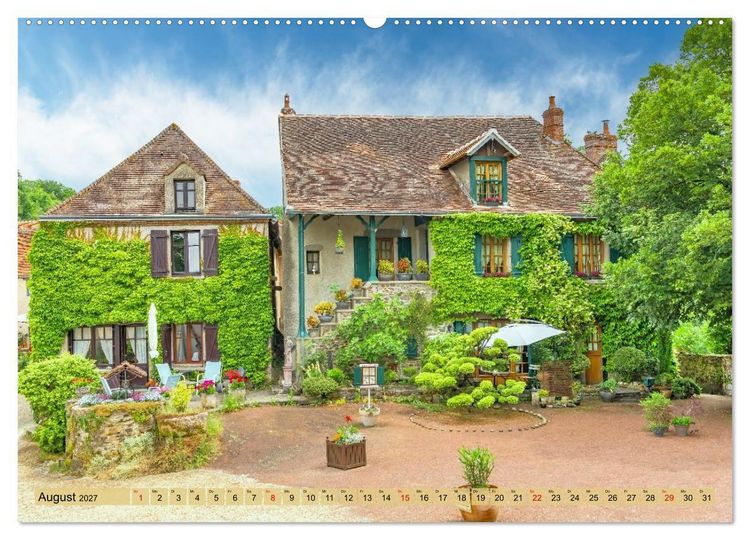 Produktbild: Bonjour Gascogne (hochwertiger Premium Wandkalender 2027 DIN A2 quer), Kunstdruck in Hochglanz